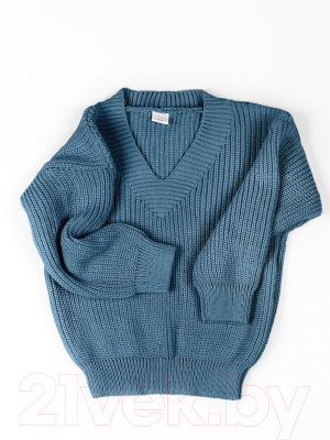 Кофта детская Amarobaby Knit / AB-OD21-KNIT2601/19-128 (голубой, р.128)