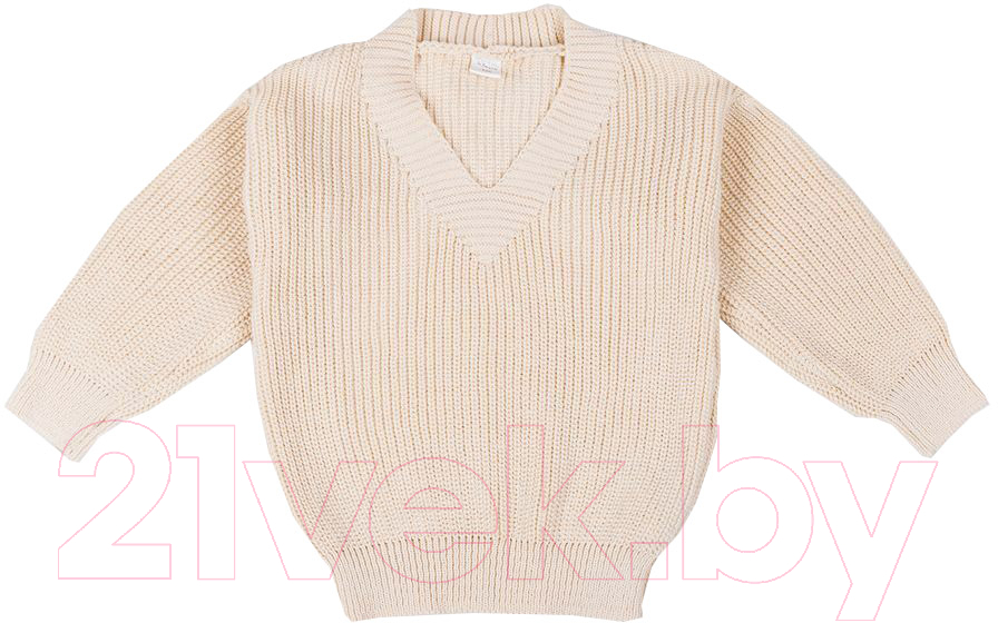 Кофта детская Amarobaby Knit / AB-OD21-KNIT2601/33-122 (молочный, р.122)