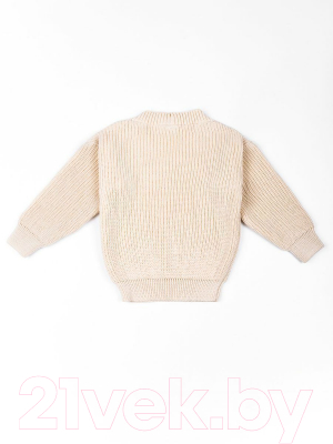 Кофта детская Amarobaby Knit / AB-OD21-KNIT2601/33-140 (молочный, р.140)