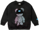 Свитшот детский Amarobaby Electric Bear / AB-OD22-EB28/09-122 (черный, р.122) - 