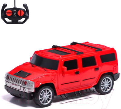 Радиоуправляемая игрушка Sima-Land Джип. Внедорожник / 7649673 (красный)