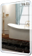 Зеркало Пекам Marta 1 50x80 / marta1-50x80B (с подсветкой,с бесконтактным сенсором) - 