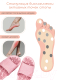 Миниатюра изображения товара Тапочки домашние Amaro Home Relax Step Открытый нос / HOME-4019RS-Pin-38 (р.38-39, розовый)