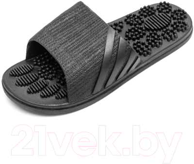 Изображение товара Тапочки домашние Amaro Home Relax Step Открытый нос / HOME-4019RS-Bl-40 (р.40-41, черный)