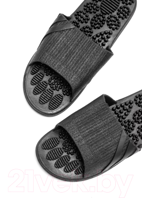 Изображение товара Тапочки домашние Amaro Home Relax Step Открытый нос / HOME-4019RS-Bl-40 (р.40-41, черный)