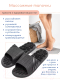 Миниатюра изображения товара Тапочки домашние Amaro Home Relax Step Открытый нос / HOME-4019RS-Bl-40 (р.40-41, черный)