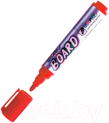 Изображение товара Маркер для доски CrowN Multi Board Comfort / WB-1000 (красный)