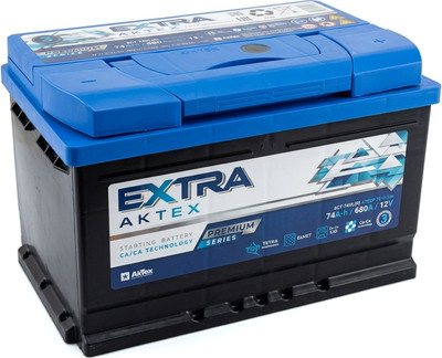 

Автомобильный аккумулятор, Extra Premium 680A R+ / ATEXP743Rn