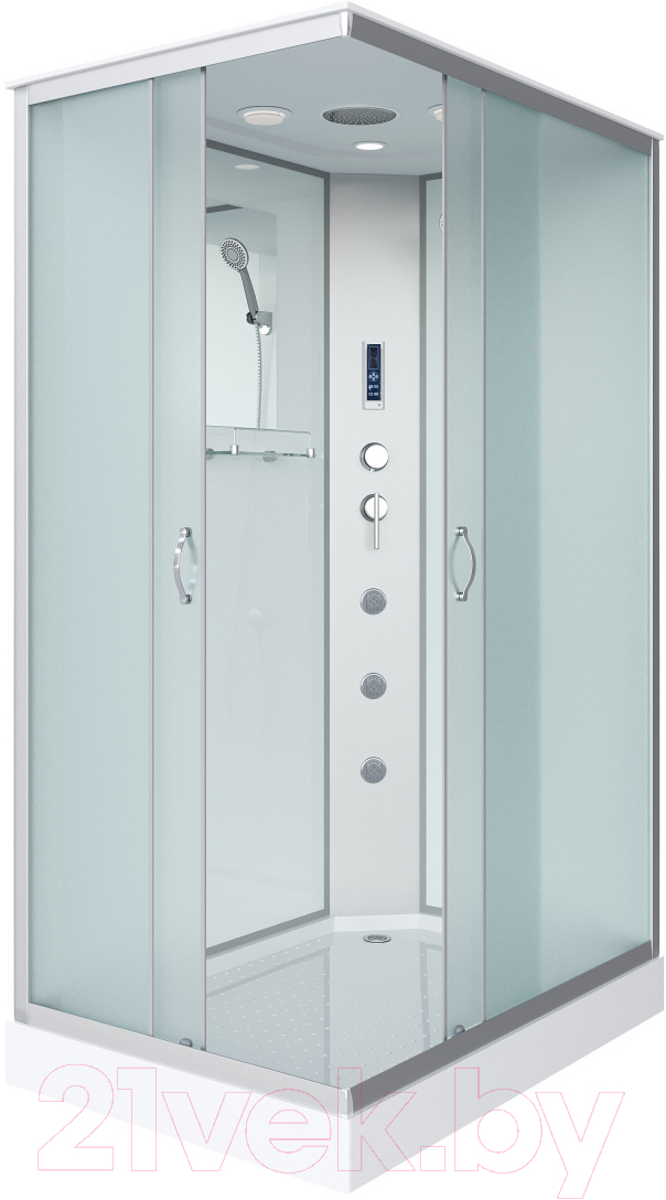 Душевая кабина Niagara NG-43085-14QF 100x80 (матовое стекло)