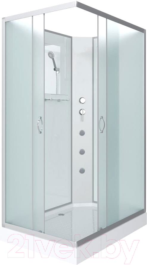 Душевая кабина Niagara NG-43295-14QBKG 120x90 (матовое стекло)