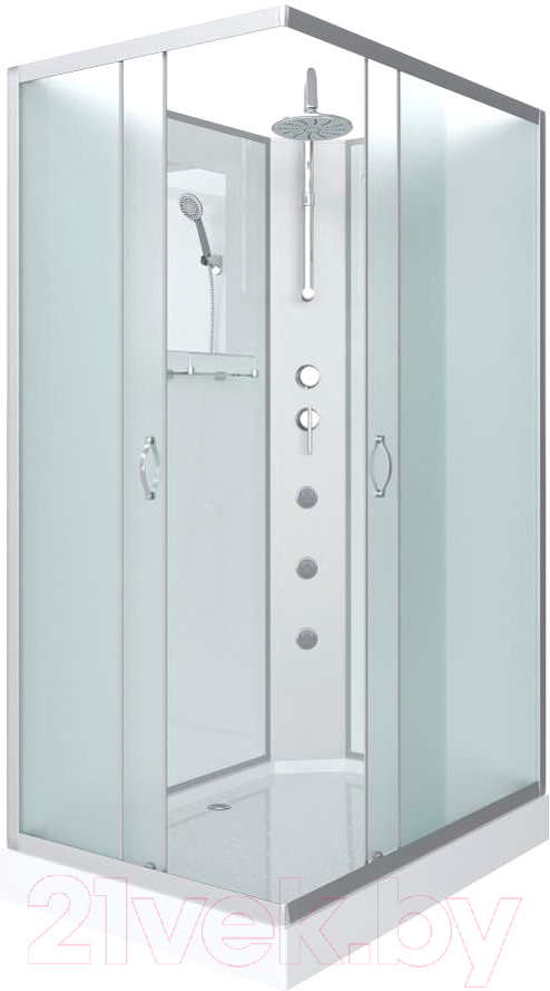 Душевая кабина Niagara NG-43295-14QBKTG 120x90 (матовое стекло)