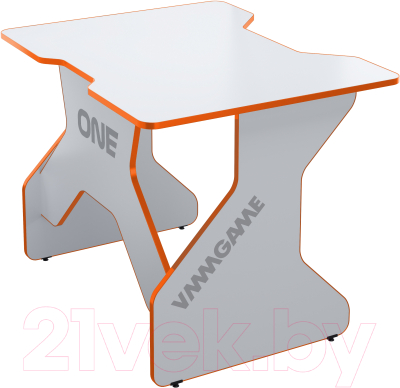 Геймерский стол Vmmgame One White 100 Orange / TL-1-WEOE