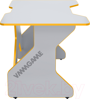 Геймерский стол Vmmgame One White 100 Yellow / TL-1-WEYW