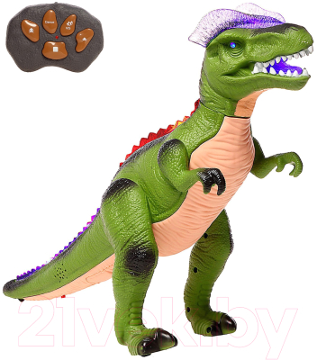 Радиоуправляемая игрушка Sima-Land Динозавр T-Rex / 2611575 (зеленый)