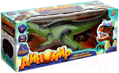 Радиоуправляемая игрушка Sima-Land Динозавр T-Rex / 2611575 (зеленый)