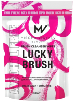 Средство для очищения кистей/спонжей Mischa Vidyaev Lucky Brush Антибакт бесспиртовые New сменный блок (50шт) - 