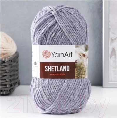 Пряжа для вязания Yarnart Shetland 30% шерсть верджин, 70% акрил / 515 (220м)