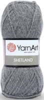 Пряжа для вязания Yarnart Shetland 30% шерсть верджин, 70% акрил / 530 (220м) - 