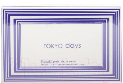 Парфюмерная вода Masaki Matsushima Mat Tokyo Days (40мл)