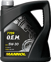 Моторное масло Mannol OEM 5W30 SM/CF / MN7709-4 (4л) - 