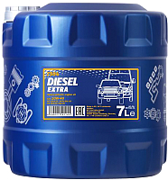 Моторное масло Mannol Diesel Extra 10W40 CH-4/SL / MN7504-7 (7л) - 