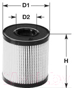Топливный фильтр Clean Filters MG1602