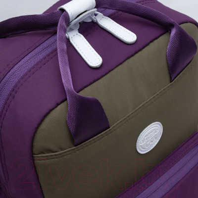 Рюкзак Grizzly RXL-326-3 (фиолетовый/хаки)