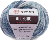 

Пряжа для вязания Yarnart, Allegro 13% шерсть, 41% полиамид, 46% акрил / 744
