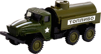 Автомобиль игрушечный Автоград Грузовик УРАЛ Армия / 9123796 (зеленый) - 