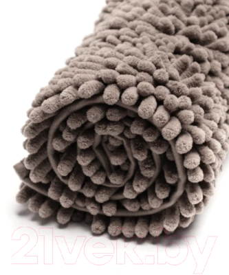 Набор ковриков для ванной и туалета Home One Chenille U-shape / 410404 (50х80/50х60, бежевый)