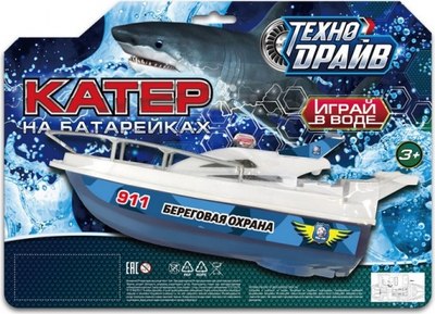 Катер игрушечный Технодрайв 0910B046-R - 