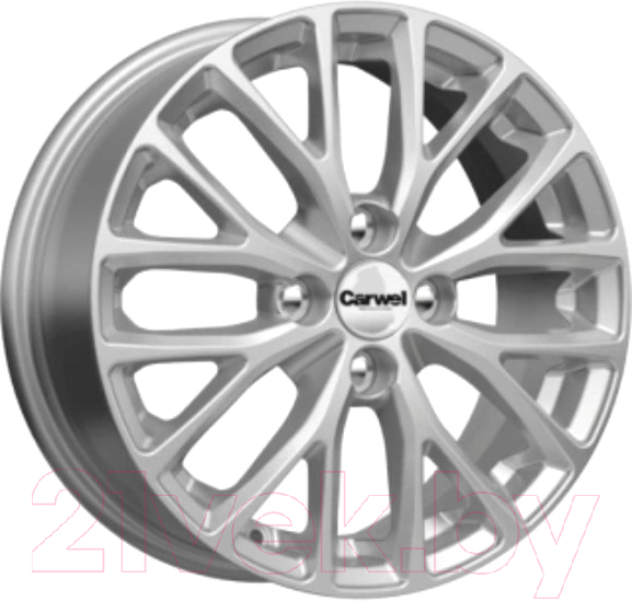 Литой диск Carwel Риорита 15x6" 4x100мм DIA 54.1мм ET 46мм SB