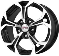 

Литой диск, Эрнесто 15x6.5" 5x114.3мм DIA 66.1мм ET 40мм Блэк джек