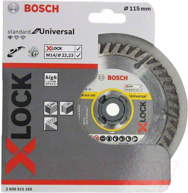 Отрезной диск алмазный Bosch 2.608.615.165