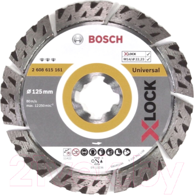 Отрезной диск алмазный Bosch 2.608.615.161