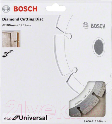 Отрезной диск алмазный Bosch 2.608.615.030