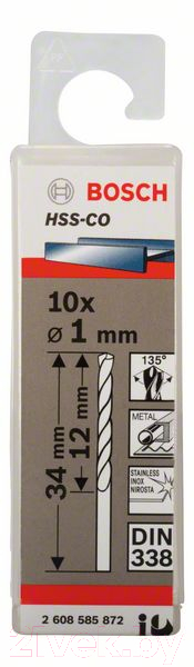 Набор сверл Bosch 2.608.585.872 (10шт)