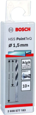 Изображение товара Набор сверл Bosch 2.608.577.183 (10шт)