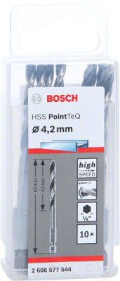 Набор сверл Bosch 2.608.577.544 (10шт)