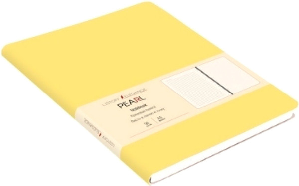 Изображение товара Записная книжка Канц-Эксмо Pearl / 4606086366977 (96л, желтый)