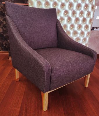 Кресло мягкое Домовой Остин 1 (Lux 19)