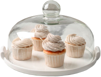 Блюдо для торта Adelica Valencia с крышкой / 3101002