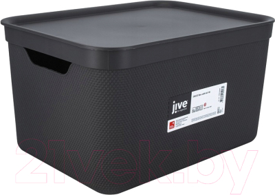 Контейнер для хранения Rotho Jive Deco Box / 1052308046 (угольный черный)