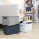 Миниатюра изображения товара Контейнер для хранения Rotho Jive Deco Box / 1052308046 (угольный черный)