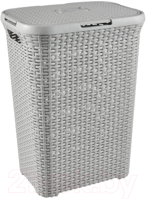 Корзина для белья Curver Laundry Hamper / 228330 (светло-серый)