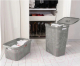 Миниатюра изображения товара Корзина для белья Curver Laundry Hamper / 228330 (светло-серый)