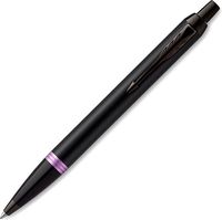 Ручка шариковая имиджевая Parker IM Professionals Amethyst Purple BT / 2172951 (синий) - 