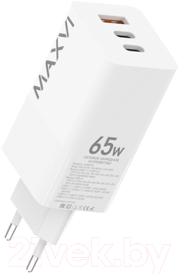 Адаптер питания сетевой Maxvi A483GN (белый)