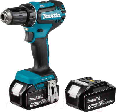 Профессиональная дрель-шуруповерт Makita DDF485RTJ