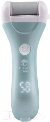 Электропилка для ног CleverCare FC001-G (голубой)
